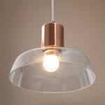 Hanglamp Waco glas/ijzer - 1 lichtbron