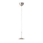 LED-Pendeleuchte Zelena 1-flammig Nickel matt