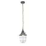 Hanglamp Storm glas/metaal - 1 lichtbron