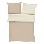 Parure de lit en percale Bugatti Beige / Marron clair - 155 x 200 cm