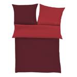 Parure de lit en percale Bugatti Rouge - 135 x 200 cm