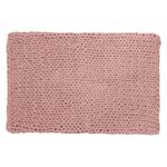 Plaid Chunky geweven stof - Babyroze - 70 x 100 cm