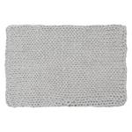 Plaid Chunky Tissu - Gris lumineux - 70 x 100 cm