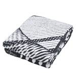 Plaid Elektra Tissu mélangé - Noir / Blanc