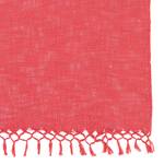 Plaid Llanes Tissu - Rouge