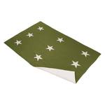 Plaid T-Shiny Star Grün - Maße: 140 x 200 cm