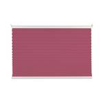 Plissee Klemmfix free Polyester / Aluminium - Pink - 100 x 130 cm