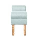 Panca imbottita Lotta II Tessuto Beige - Mint - Beige - Frassino