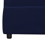 Lit rembourré Alessio (avec coffre- Tissu Valona : Bleu foncé - 160 x 200cm - 1 tiroir de lit