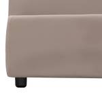 Gestoffeerd bed Alessio (incl. opbergruimte- - Stof Valona: Beige - 90 x 200cm - 1 opbergruimte