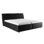 Gestoffeerd bed Belle Epoque zwart - 180 x 200cm - H2 tot 80kg