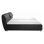 Gestoffeerd bed Belle Epoque zwart - 180 x 200cm - H2 tot 80kg