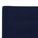 Gestoffeerd bed Chelsea Stof Valona: Donkerblauw - 140 x 200cm