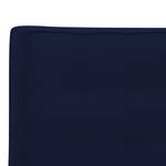 Gestoffeerd bed Chelsea Stof Valona: Donkerblauw - 180 x 200cm