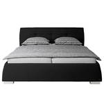 Gestoffeerd bed Classic Button kunstleer - Kunstleer NTLO: 6 oil - 140 x 200cm - H3 medium