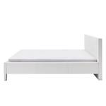 Gestoffeerd bed Cristallo kunstleer - Wit - 180 x 200cm