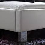 Gestoffeerd bed Detroit kunstleer - Wit - 160 x 200cm