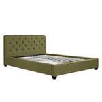 Gestoffeerd bed Grand geweven stof - Stof Frea: Groen - 140 x 200cm