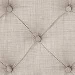 Lit capitonné Grand Tissu - Tissu Frea : Beige clair - 140 x 200cm