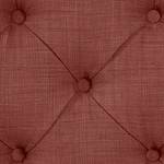 Polsterbett Grand Webstoff - Stoff Frea: Rot - 90 x 200cm