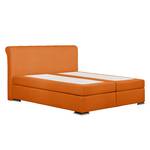 Boxspringbett Lamis Orange - 140 x 200cm - H2 - Kaltschaumtopper