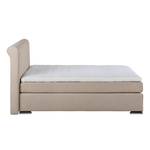 Boxspringbett Lamis Sand - 140 x 200cm - H2 - Kaltschaumtopper