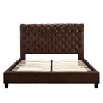 Gestoffeerd bed Lyons (incl. lattenbodem microvezel - 180 x 200cm