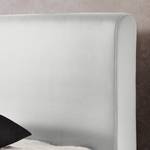 Gestoffeerd bed Magic kunstleer - Wit - 180 x 200cm
