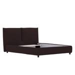 Gestoffeerd bed Olsborg Stof Linea: Bruin - 140 x 200cm