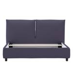 Polsterbett Olsborg Stoff Linea: Violett - 140 x 200cm