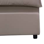 Gestoffeerd bed Paola (incl. opbergruimte- - Stof Valona: Beige - 140 x 200cm