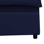 Gestoffeerd bed Paola (incl. opbergruimte- - Stof Valona: Donkerblauw - 90 x 200cm