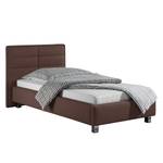 Gestoffeerd bed Parsberg Bruin - 100 x 200cm