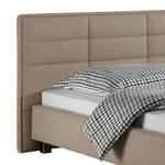 Gestoffeerd bed Parsberg Cappuccinokleurig - 140 x 200cm