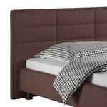 Gestoffeerd bed Parsberg Bruin - 180 x 200cm