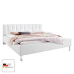 Gestoffeerd bed Rapido kunstleer - Wit - 180 x 200cm