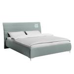Gestoffeerd bed Soft Line - geweven stof Stof TIM: 18 steel - 160 x 200cm