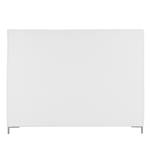 Lit rembourré Tilia I Tissu - Tissu Floreana : Blanc - 140 x 200cm - Forme en T