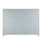 Lit rembourré Tilia I Tissu - Tissu Floreana : Gris clair - 160 x 200cm - Forme en T