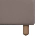 Polsterbett Versa I Stoff Valona: Beige - 140 x 200cm - 1 Bettkasten - Hellbraun