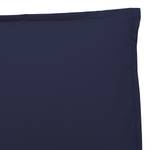 Gestoffeerd bed Versa I Stof Valona: Donkerblauw - 140 x 200cm - 1 opbergruimte - Grijs