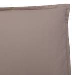 Gestoffeerd bed Versa I Stof Valona: Beige - 180 x 200cm - Geen opbergruimte - Lichtbruin