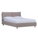 Polsterbett Versa III Stoff Valona: Beige - 140 x 200cm - 1 Bettkasten