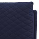 Gestoffeerd bed Versa III Stof Valona: Donkerblauw - 140 x 200cm - 1 opbergruimte