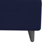 Lit rembourré Versa III Tissu Valona : Bleu foncé - 160 x 200cm - Pas de tiroir de lit - Gris