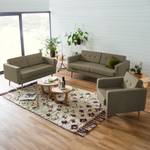 Fauteuil Croom geweven stof - bruin - Zonder hocker - Zonder hocker