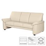 Bankenset Grimsby (3-zitsbank, 2-zitsbank en fauteuil) - beige echt leer