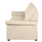 Bankenset Grimsby (3-zitsbank, 2-zitsbank en fauteuil) - beige echt leer