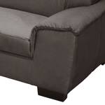 Sofa Molteno (2,5-Sitzer) Microfaser - Dunkelgrau