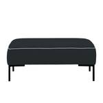 Repose-pieds Ampio Duo Tissu Tissu Floreana : Anthracite - Noir